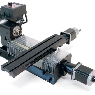 Chucker Lathe with stepper motors