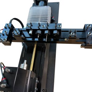 Mounted tools on 18" crosslide (sold separately)